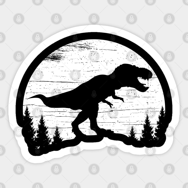 Trex Dinosaur Gift Sticker by Tesszero